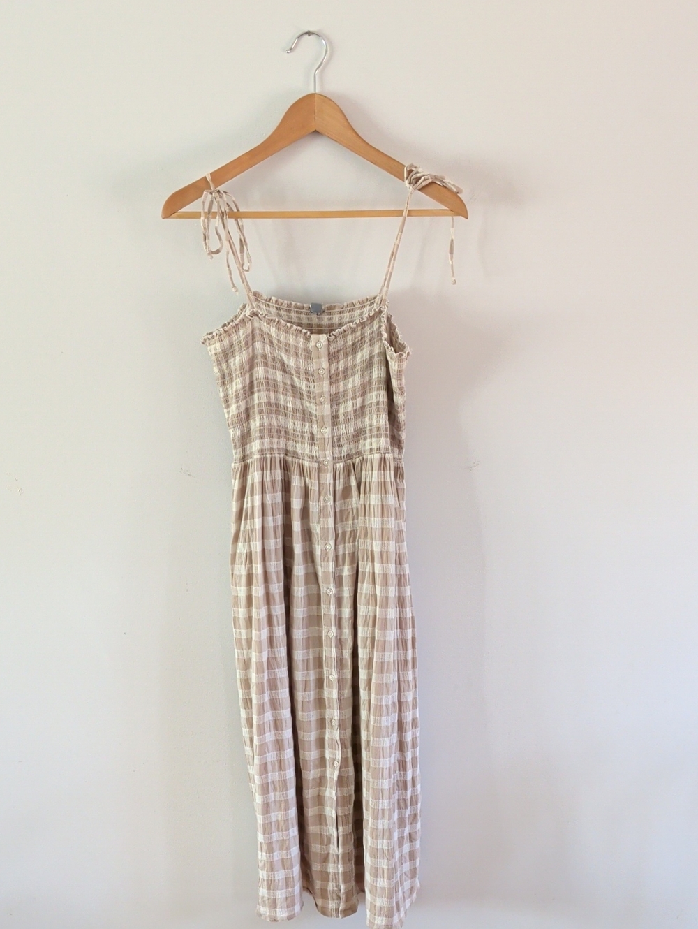 Aerie Gingham Dress